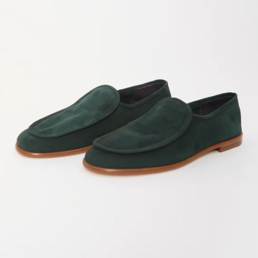 Dusan brand Suede Loafers - Forest